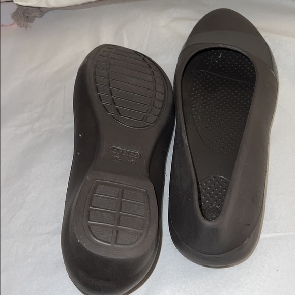 CROCS ballerina flats Sz‎ 7 W - Picture 6 of 8